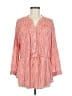 Tylho Red 3/4 Sleeve Blouse Size M - photo 1