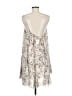 Free People 100% Polyester Ivory Cocktail Dress Size L - photo 2