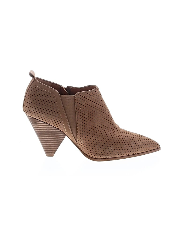 Pre-owned Sarto By Franco Sarto Ankle Boots In Brown