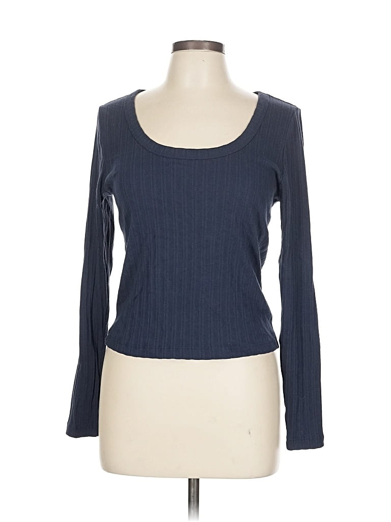 Pre-owned Marine Layer Pullover Sweater In Blue