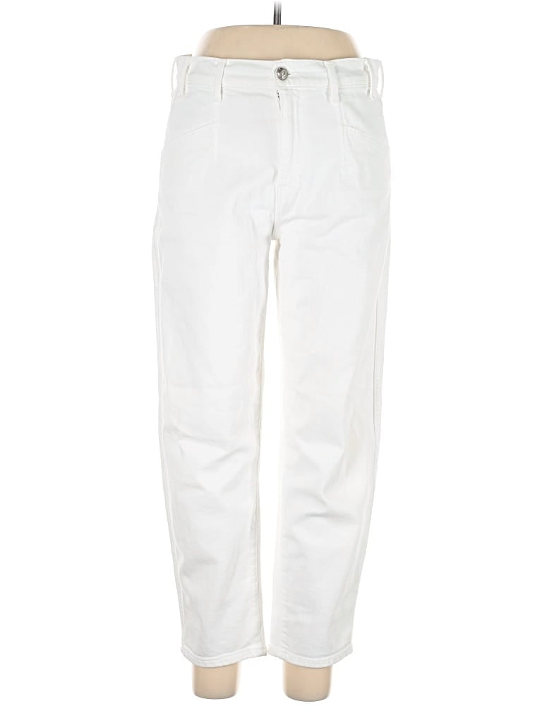 Pre-owned Ayr Jeans In White