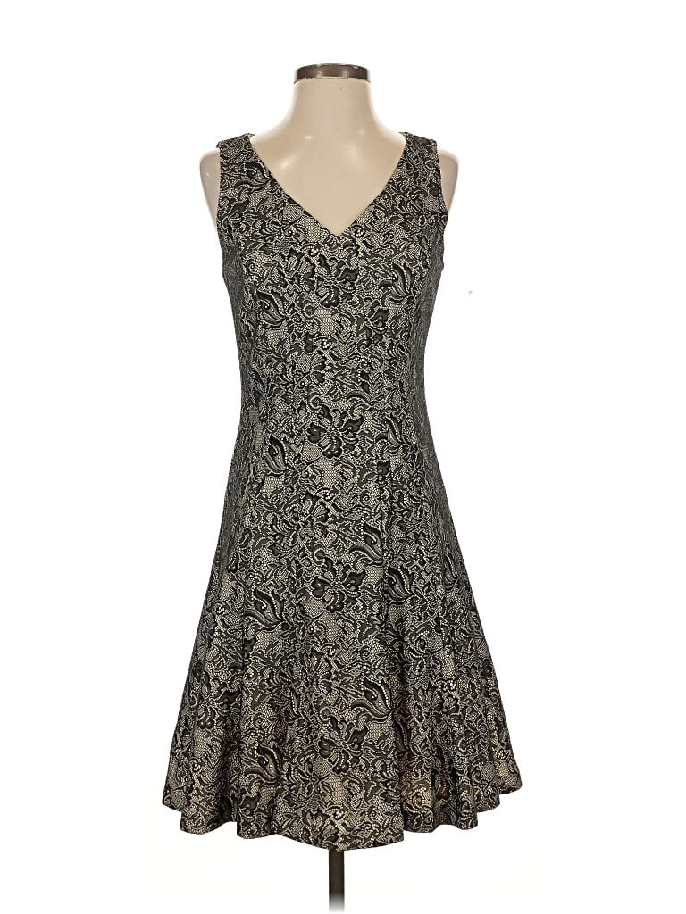Pre-owned The Limited Cocktail Dress In Gray