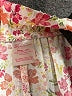 No Boundaries 100% Polyester Floral Pink Ivory Casual Skirt Size 21 - photo 4