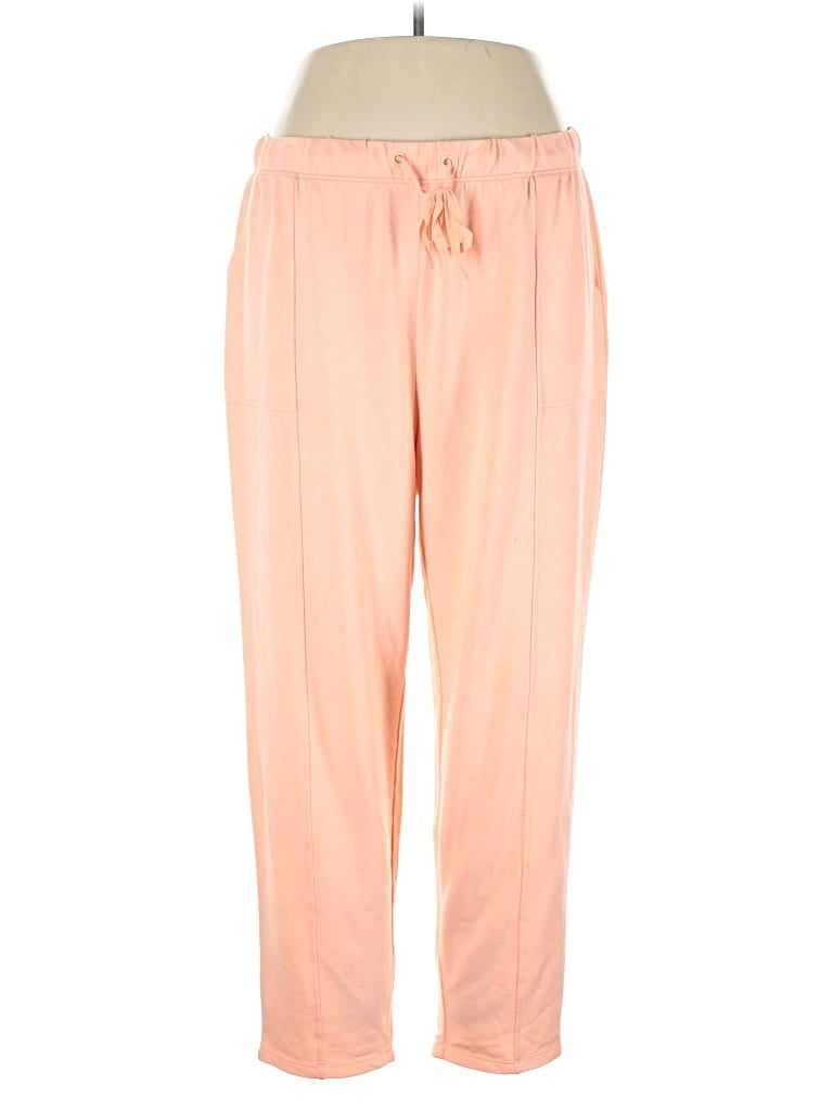 Pre-owned Cuddl Duds Casual Pants In Pink