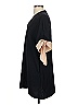 Zara Solid Black Casual Dress Size S - photo 5