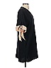 Zara Solid Black Casual Dress Size S - photo 4