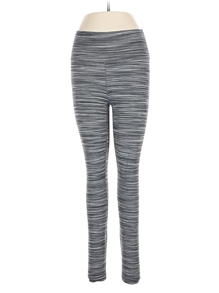 Pre-owned Lululemon Athletica Leggings In Gray
