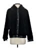 Just 100% Polyester Black Faux Fur Jacket Size S - photo 1