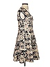 Nanette Lepore Print Gray Cocktail Dress Size 4 - photo 4