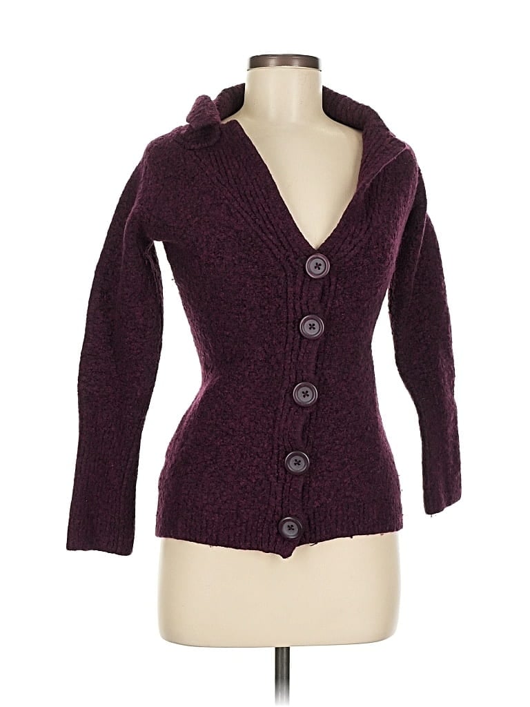 Pre-owned Moda International Blazer Jacket In Purple