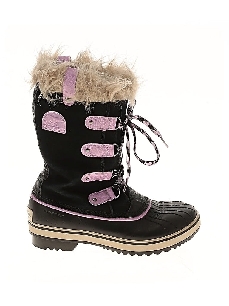 Pre-owned Sorel Boots In Black