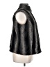 Giacca 100% Polyester Black Faux Fur Vest Size XL - photo 4