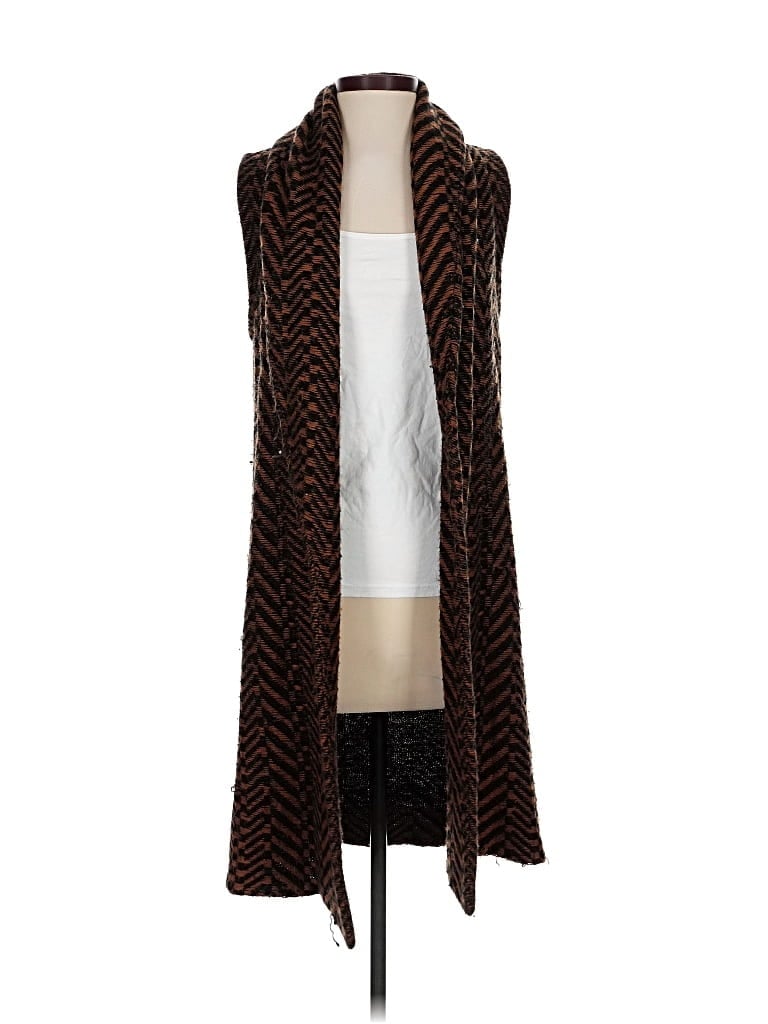 Pre-owned Elizabeth And James Cardigan Sweater In Brown