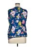 Carolina Belle 100% Polyester Blue Sleeveless Blouse Size XL (estimated) - photo 2