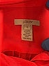J.Crew 100% Silk Color Block Red Pink Long Sleeve Silk Top Size 0 - photo 7