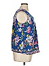 Carolina Belle 100% Polyester Blue Sleeveless Blouse Size XL (estimated) - photo 4