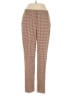 L'Agence Houndstooth Brown Casual Pants Size 26 waist - photo 1