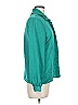 Assorted Brands Houndstooth Teal Green Long Sleeve Blouse Size 8 - photo 4