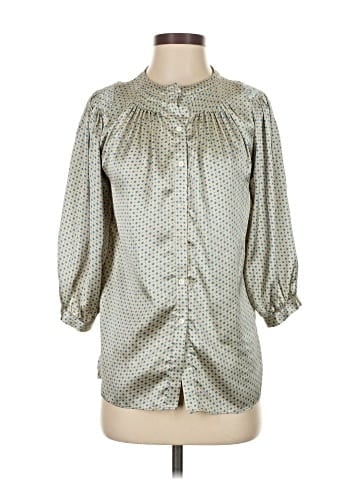 Creme Fraiche 3/4 Sleeve Blouse (view 1)