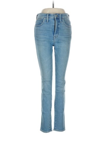 Madewell 10" High-Rise Skinny Jeans in Hamden Wash (view 1)