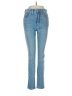 Madewell Stripes Blue Jeans Size 28 waist - photo 1