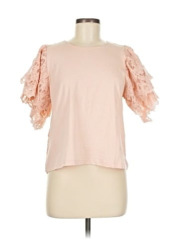 Forever That Girl for Anthropologie Short Sleeve Top (view 1)