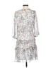 1.State 100% Polyester Paisley Gray Cocktail Dress Size 4 - photo 2