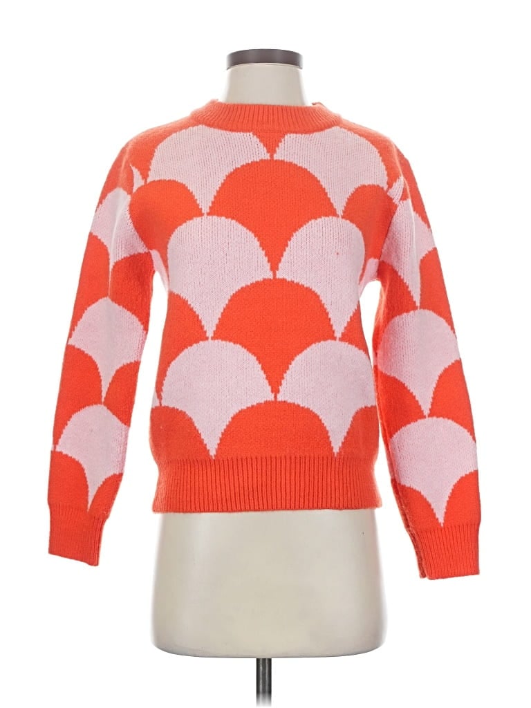 Pre-owned &merci Pullover Sweater In Orange