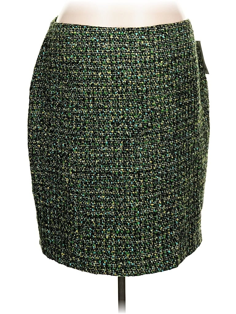Pre-owned Liz Claiborne Casual Skirt In Green