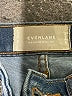 Everlane Chevron-herringbone Blue Jeans Size 28 waist - photo 7
