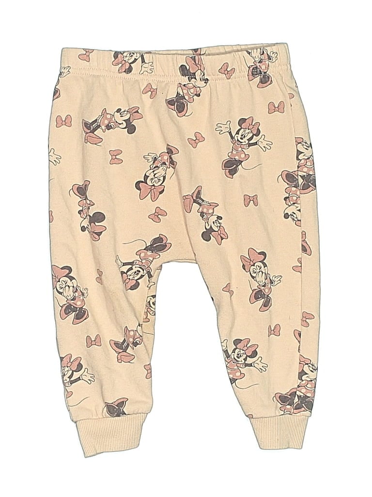 Pre-owned Disney Baby Kids' Casual Pants In Brown