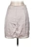 White Fox 100% Polyester Solid Silver Ivory Casual Skirt Size S - photo 2