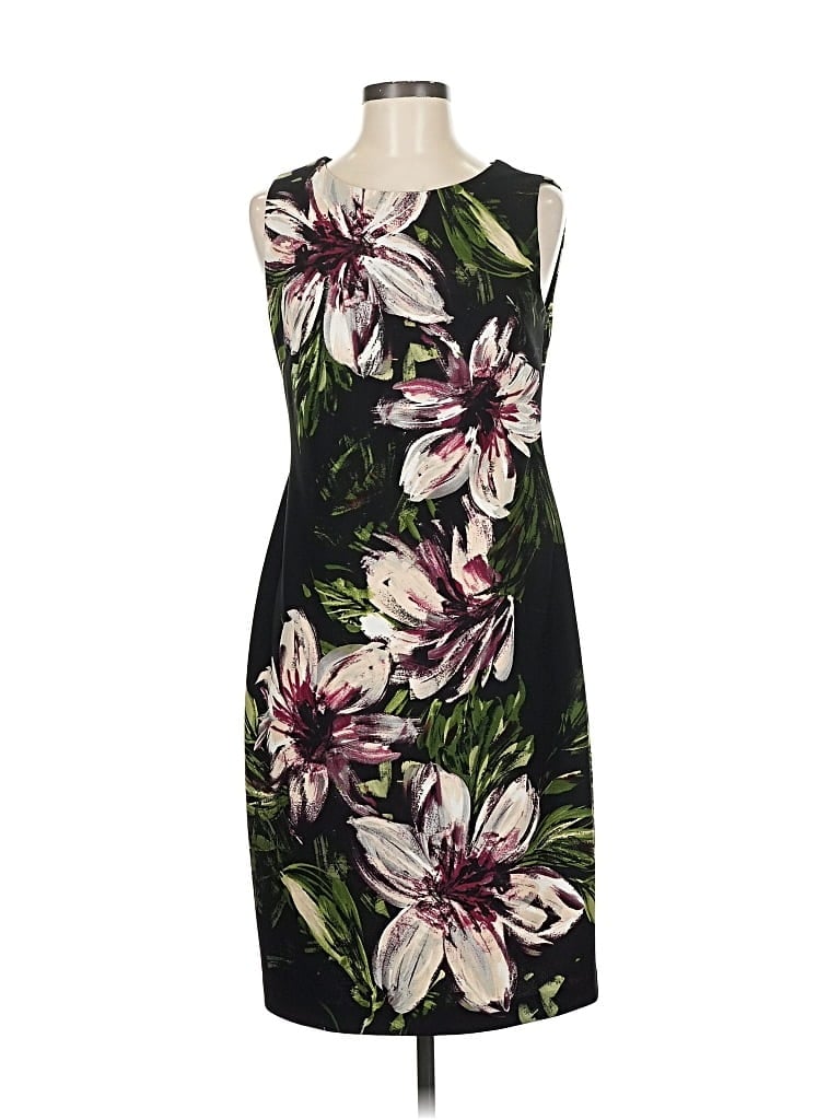 Pre-owned Calvin Klein Cocktail Dress In Black