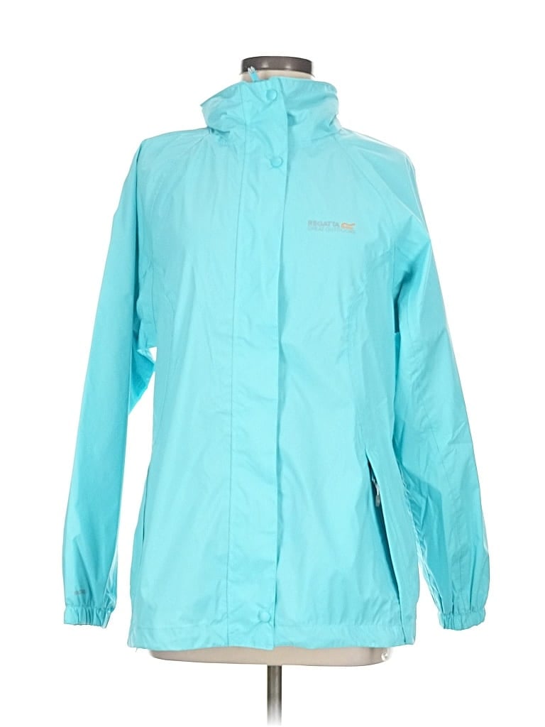Pre-owned Regatta Great Outdoors Raincoat In Blue