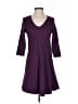 NY Collection Purple Cardigan Size S - photo 1
