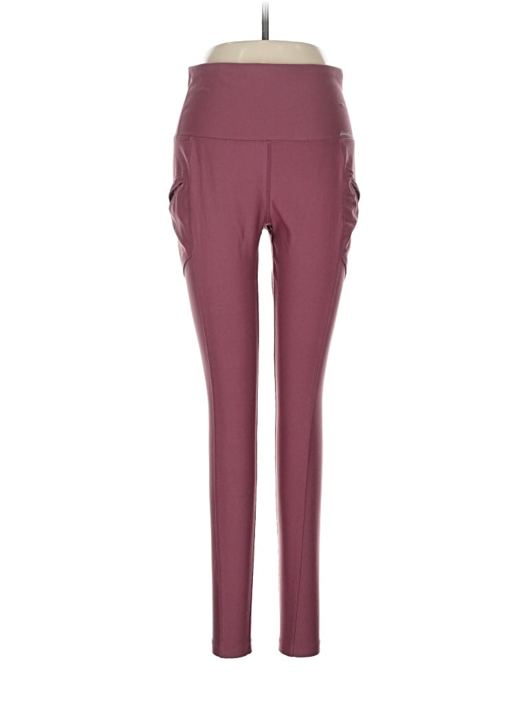 Pre-owned Eddie Bauer Active Pants In Burgundy