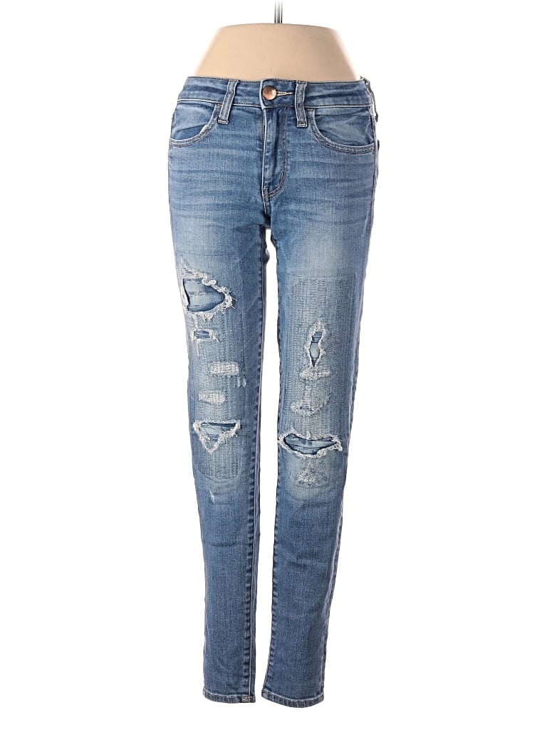 Pre-owned American Eagle Outfitters Jeans In Blue