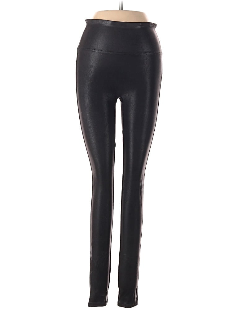 Pre-owned Spanx Active Pants In Black