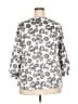 Lane Bryant 100% Polyester White 3/4 Sleeve Blouse Size 18 - 20 Plus - photo 2