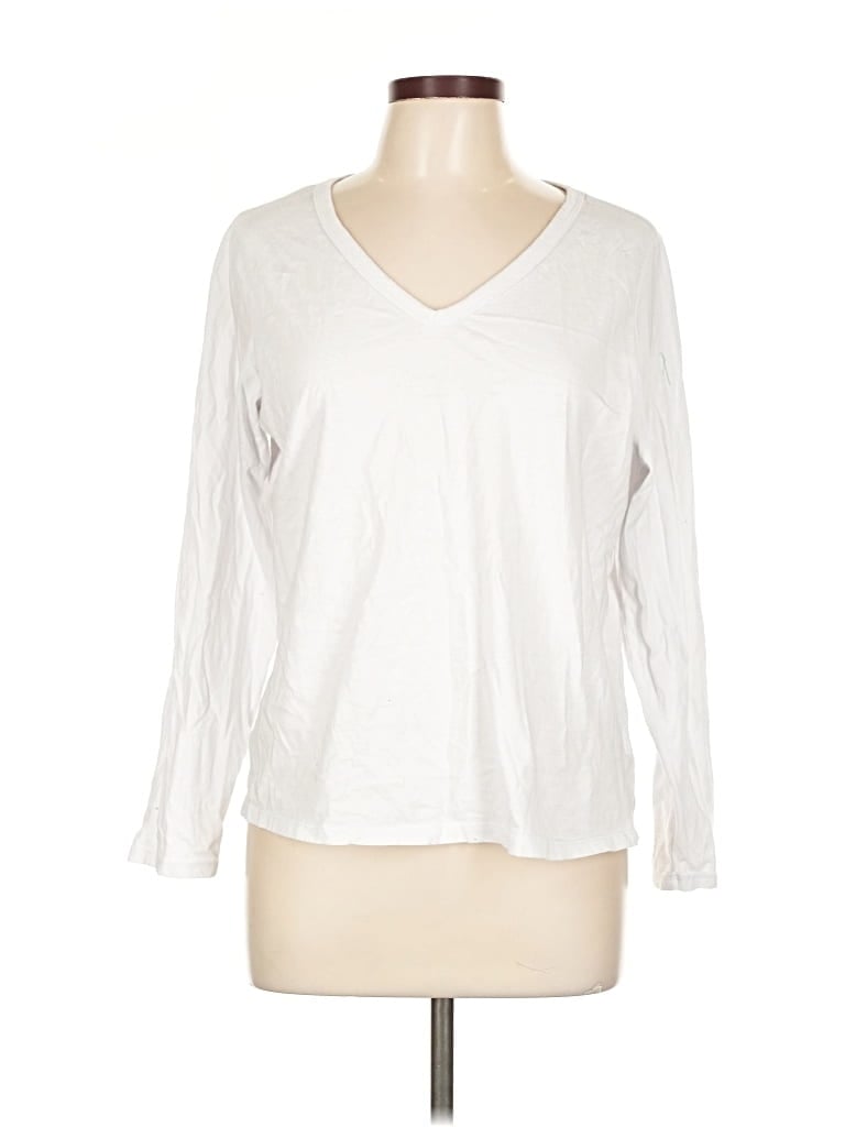 Pre-owned Old Navy Cardigan Sweater In White