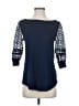Amaryllis Blue 3/4 Sleeve Top Size S - photo 1