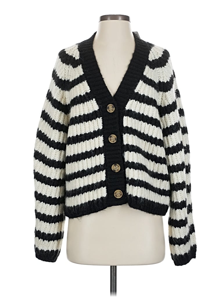 Zara Cardigan Sweater In Black