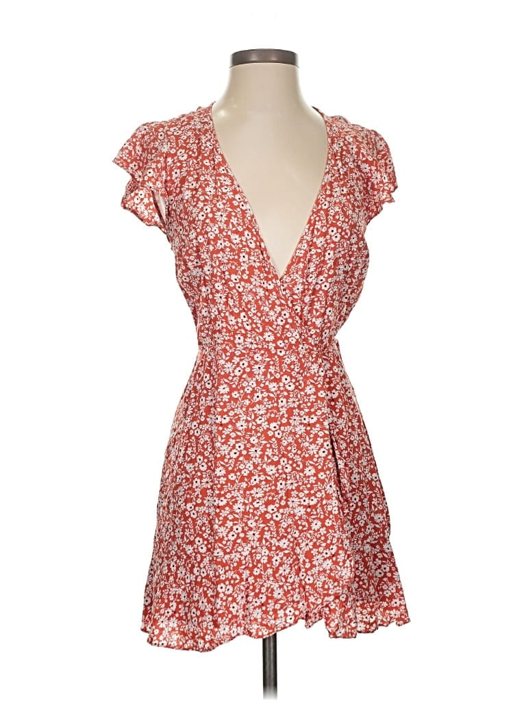 Pre-owned Abercrombie & Fitch Cocktail Dress In Red