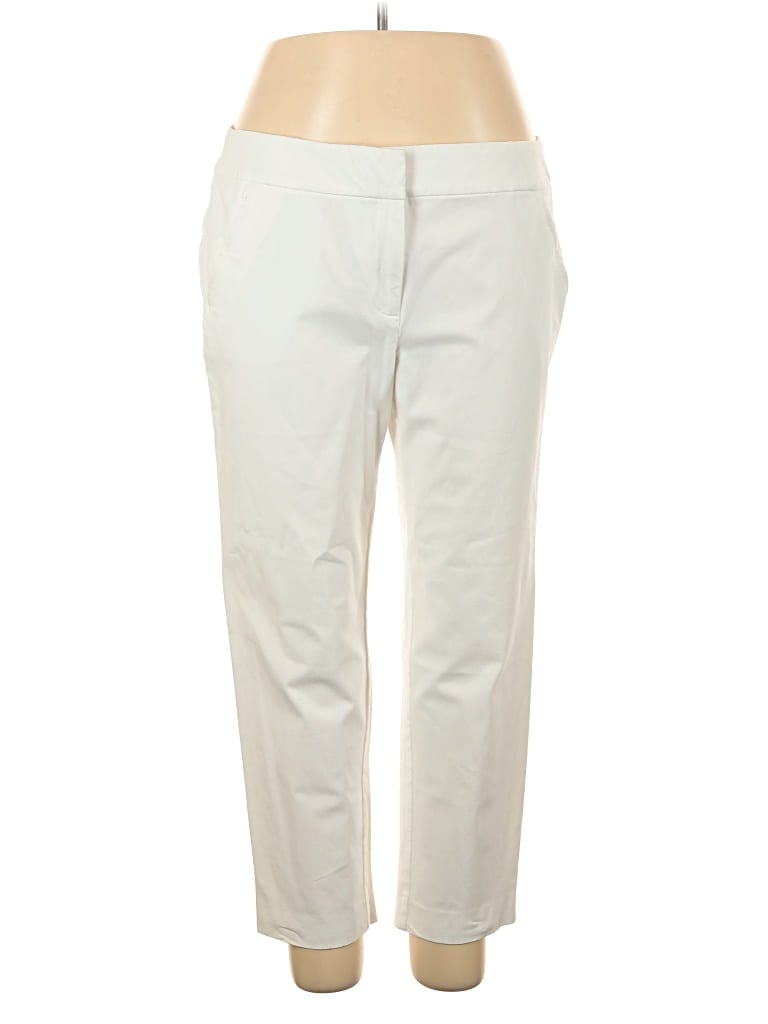 Pre-owned Charter Club Casual Pants In White