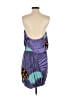 Tibi Graphic Purple Cocktail Dress Size XS - photo 2