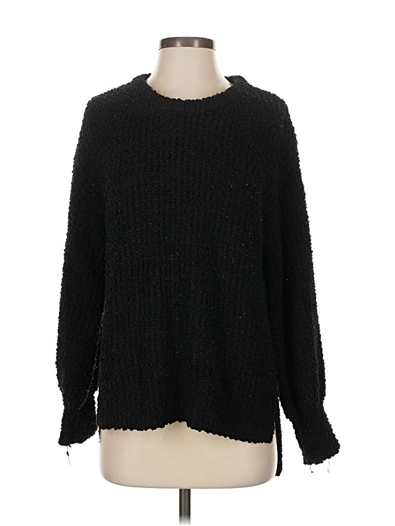 Pre-owned Bobeau Pullover Sweater In Black