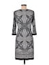 Wisp Graphic Gray Casual Dress Size 6 (petite) - photo 2