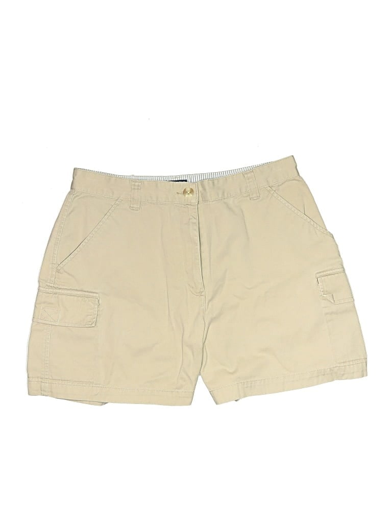 Pre-owned Tommy Hilfiger Khaki Shorts In Brown