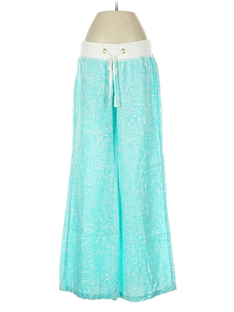 Pre-owned Lilly Pulitzer Linen Pants In Blue