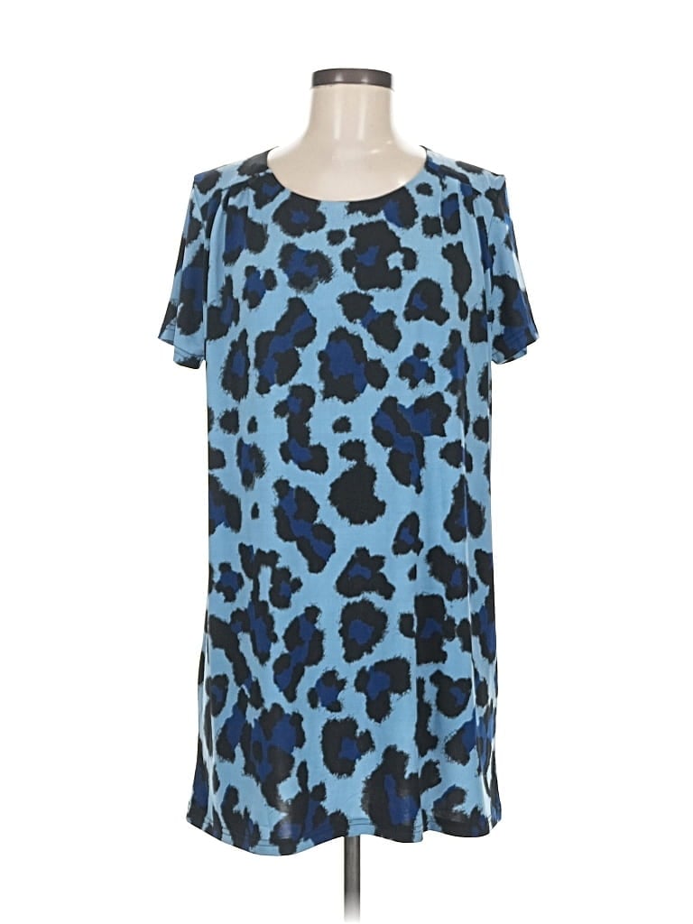 Pre-owned Assorted Brands Casual Dress In Blue